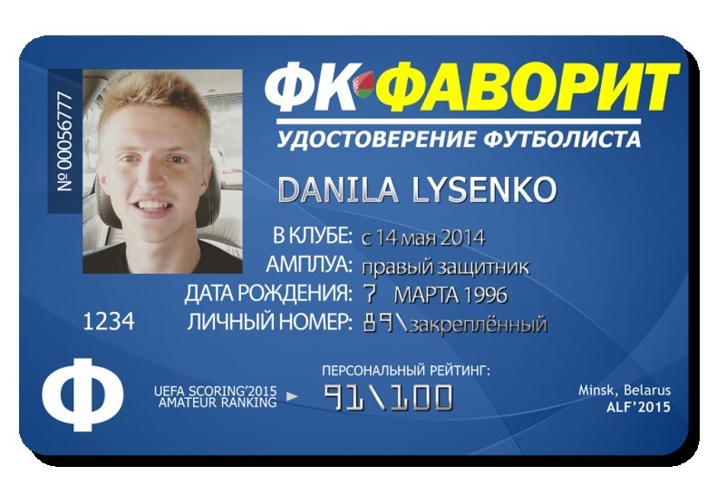 Данила Лысенко