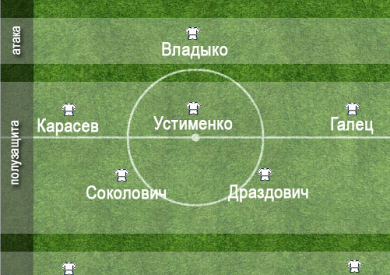 Стартовый состав ФК Фаворит на матч с ФК Кристалл (30 апреля 2014)